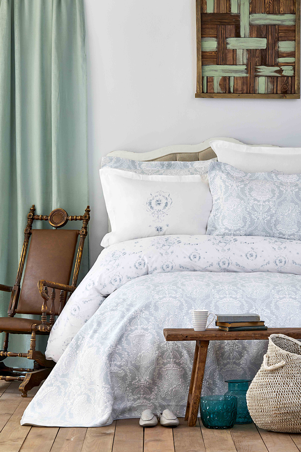 Karaca Home Quatre Deluxe Tiffany Nevresim Takimi Ve Yatak Ortusu Set Karaca Home