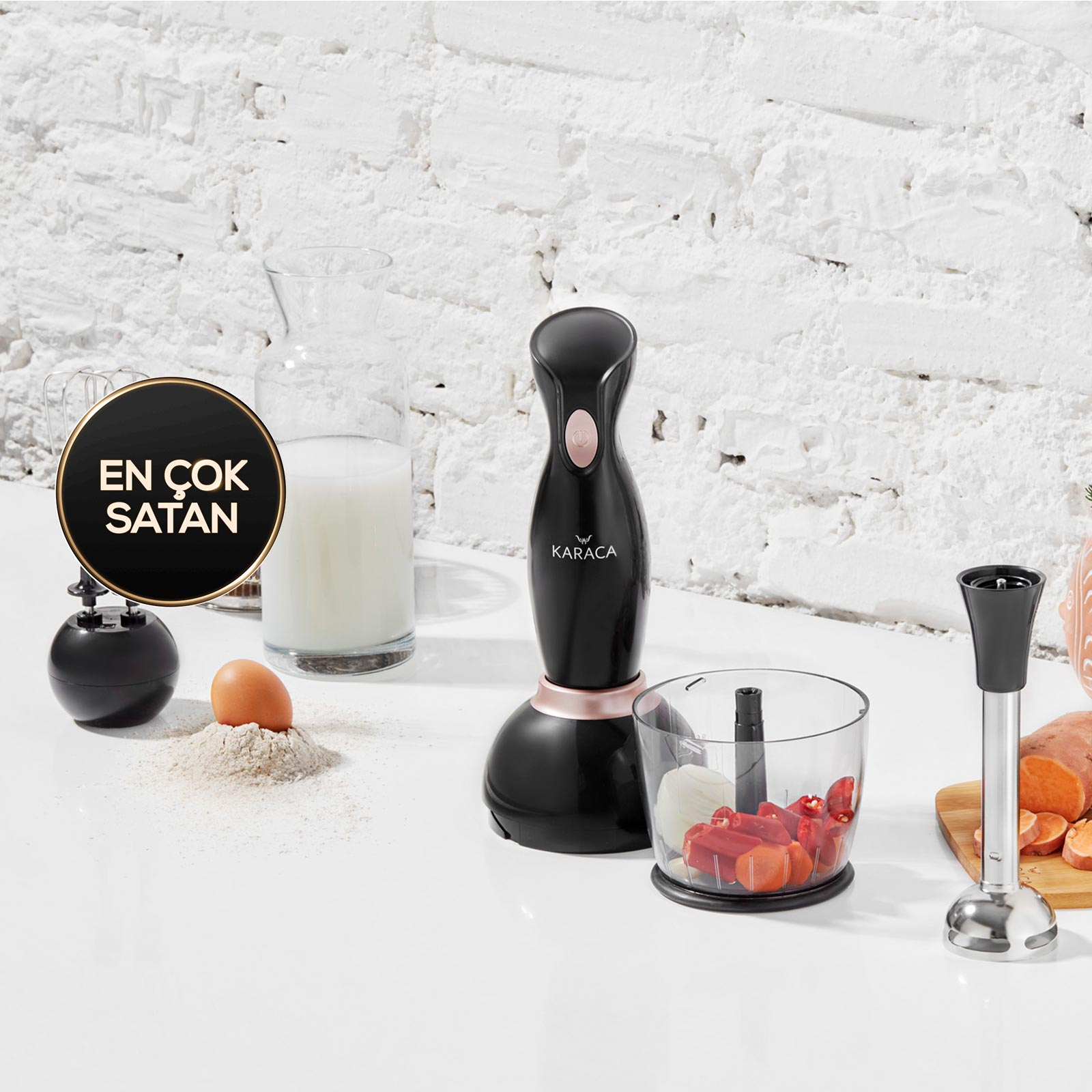 karaca pro midi 3lu blender set black rose karaca karaca pro midi 3lu blender set black rose karaca