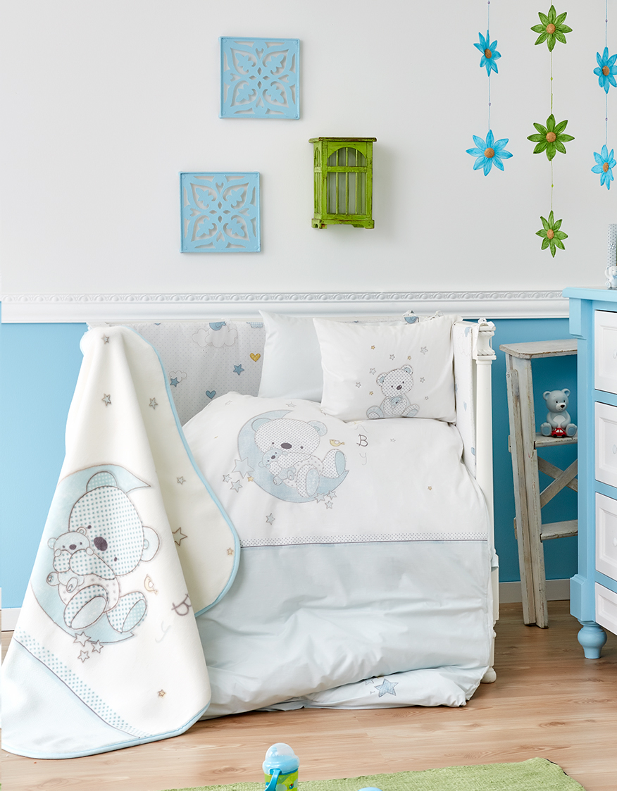 Karaca Home Moon Rnf Bebek Ispanyol Battaniye Karaca