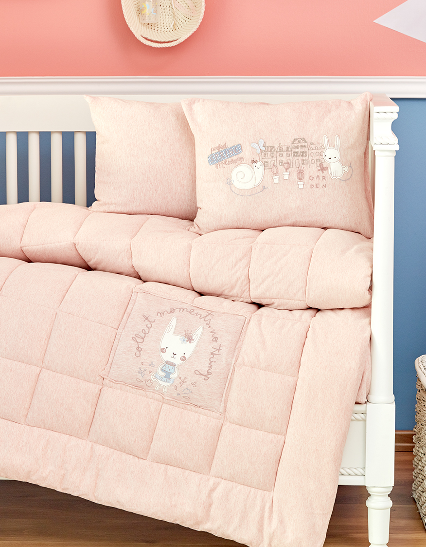 Karaca Home Pink Garden Cotton Comfort Bebek Seti Karaca Home