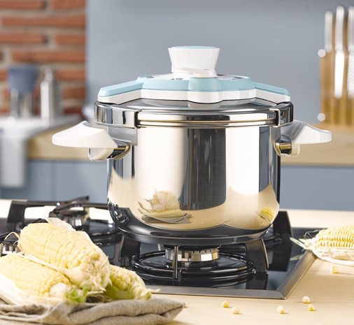 Emsan Fastcook 5 Lt Duduklu Tencere Turkuaz Emsan