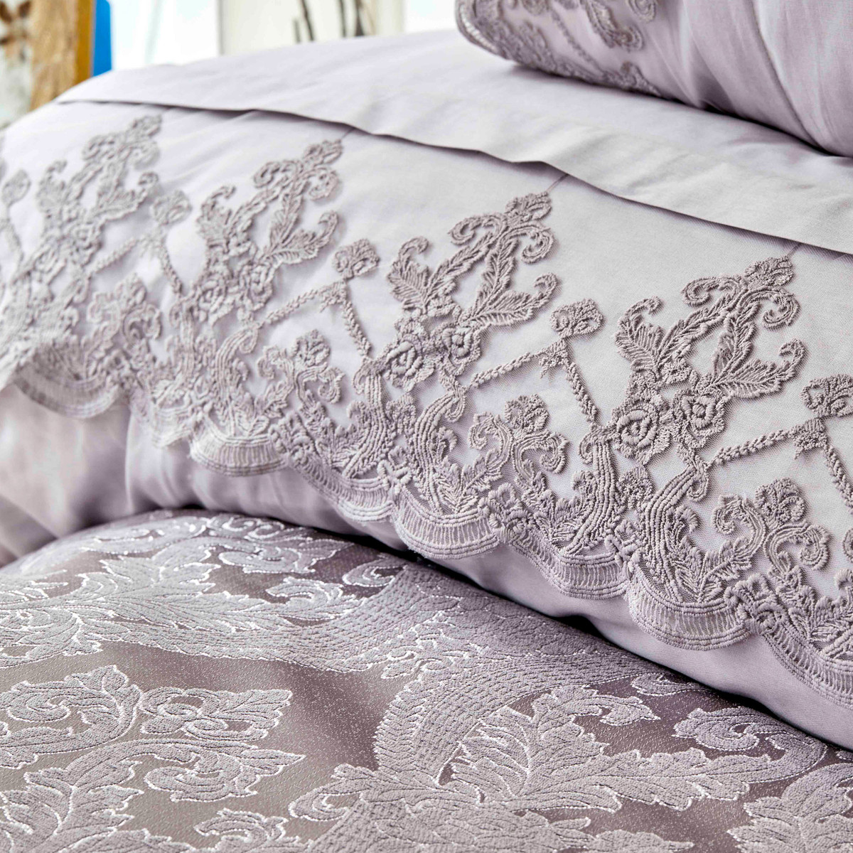 Karaca Home Fresko Mürdüm 10 Parça Fine Çeyiz Seti Karaca Home