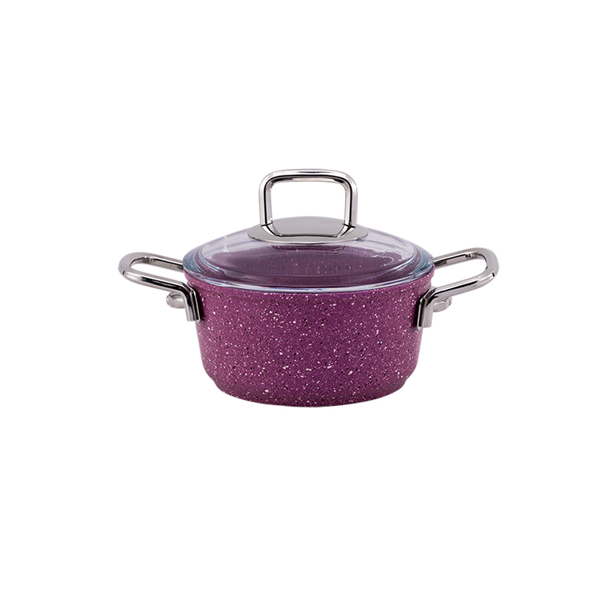 Emsan Premium Granit 7 Parça Tencere Seti Violet Metal Emsan