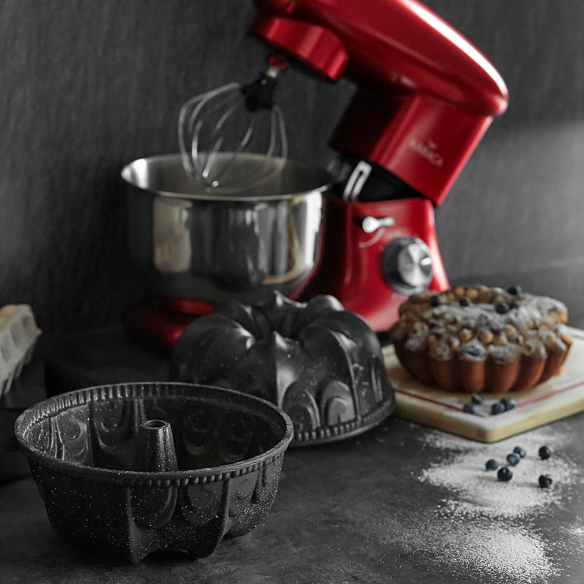 Karaca Aries Black New Döküm Granit Kek Kalıbı Karaca Home