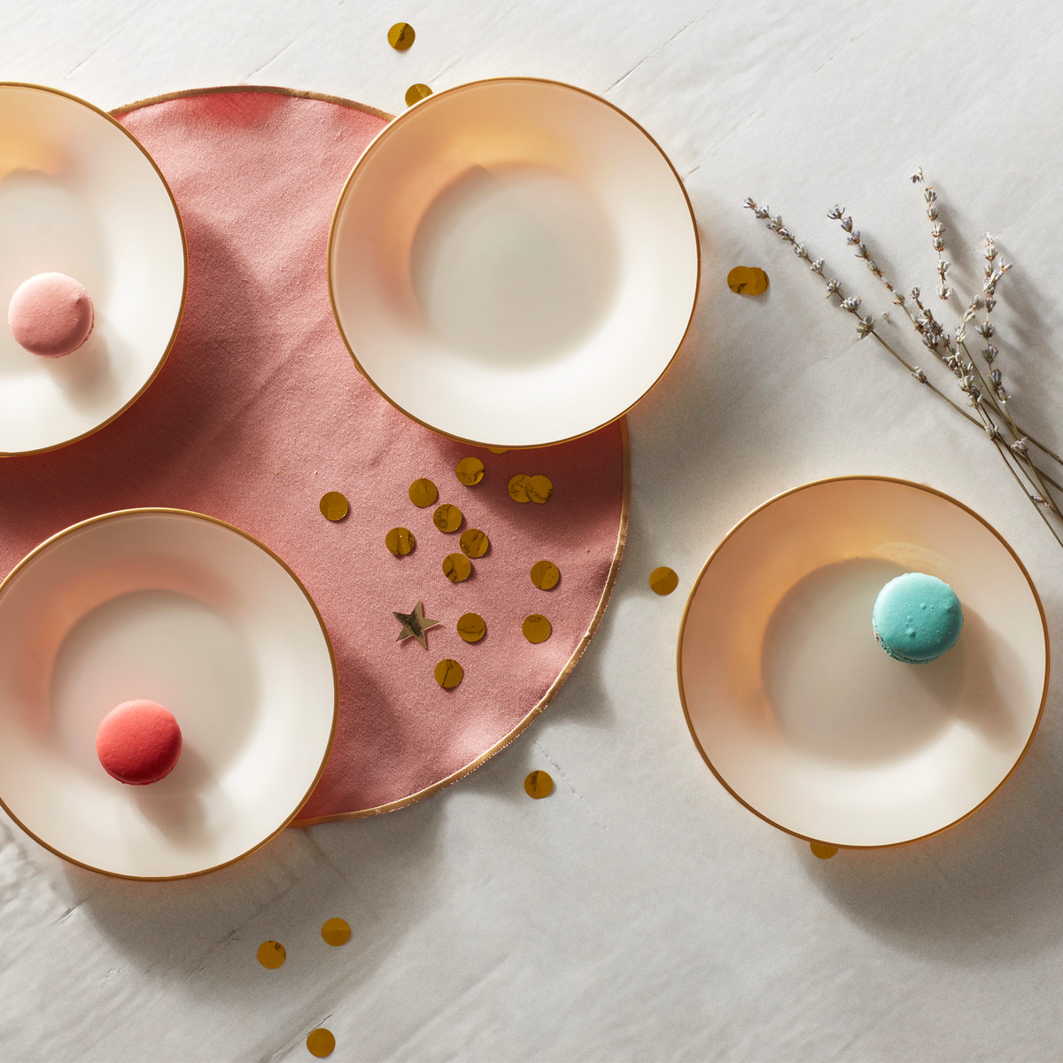 Karaca Retro Bej 6 Parça Pasta Takımı Karaca Home