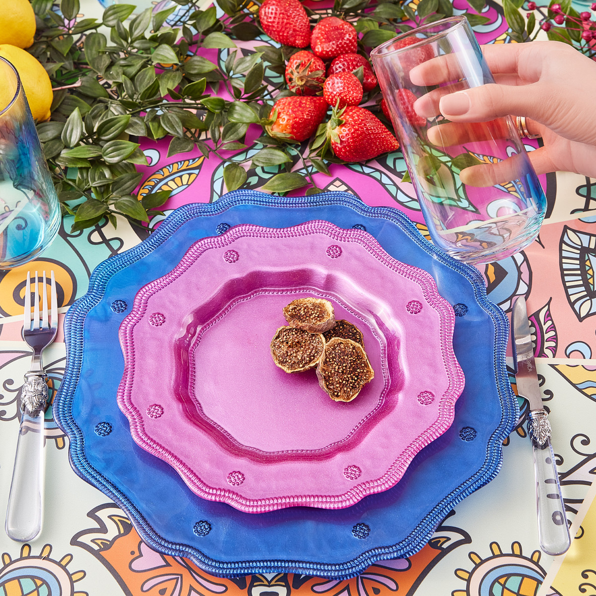 Karaca Fun 18 Parça Bardak Yemek Pasta Takımı Karaca Home