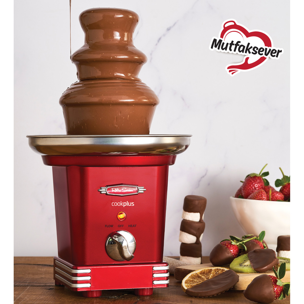 Cookplus Mutfaksever Fondü Makinesi Ve Çikolata Şelalesi Karaca Home