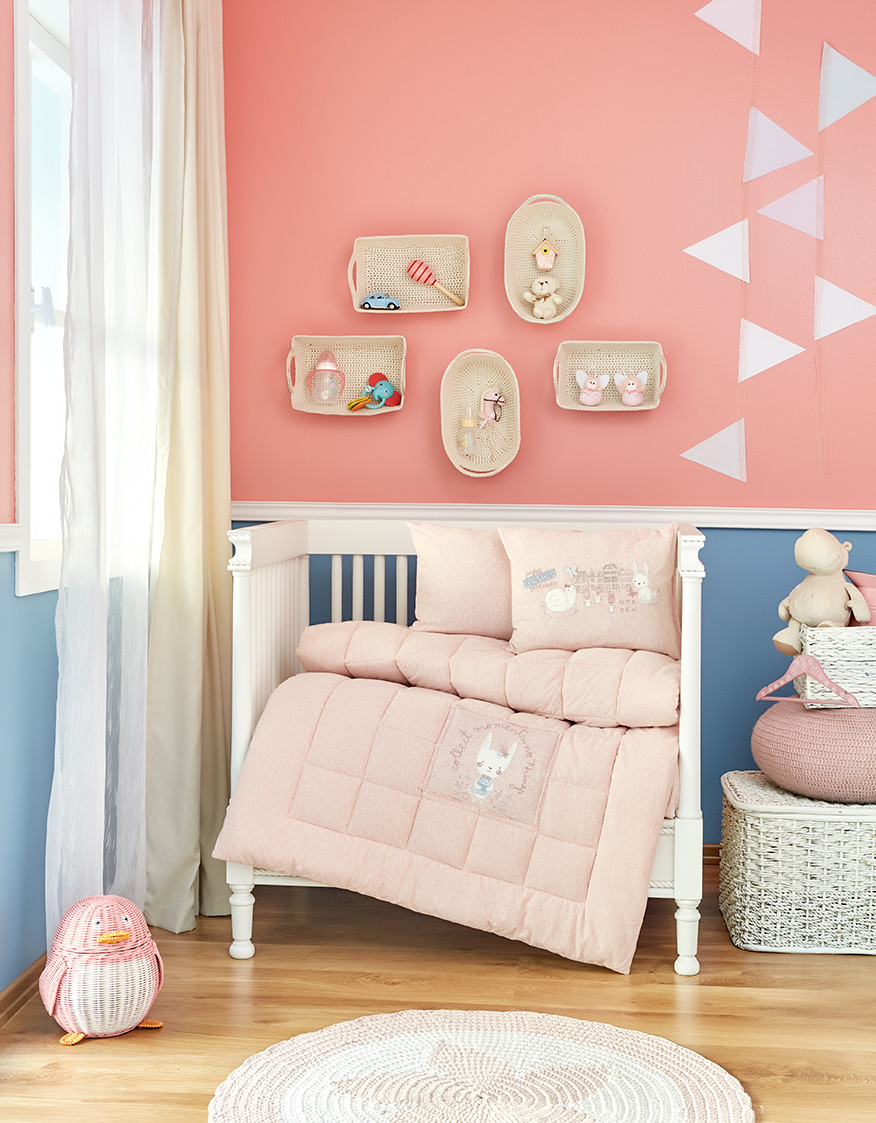 Karaca Home Pink Garden Cotton Comfort Bebek Seti Karaca