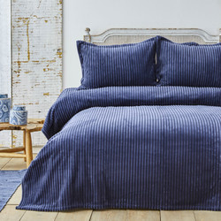 Karaca Home Joena Indigo Cift Kisilik Soft Yatak Ortusu Karaca Home