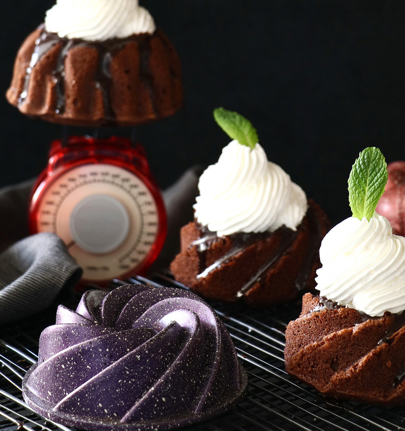 Emsan Cakepops Mini Kek Kalıbı Spiral Mor Cookplus