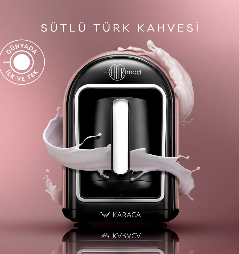 Karaca Hatır Mod Sütlü Türk Kahve Makinesi Rosegold Cookplus