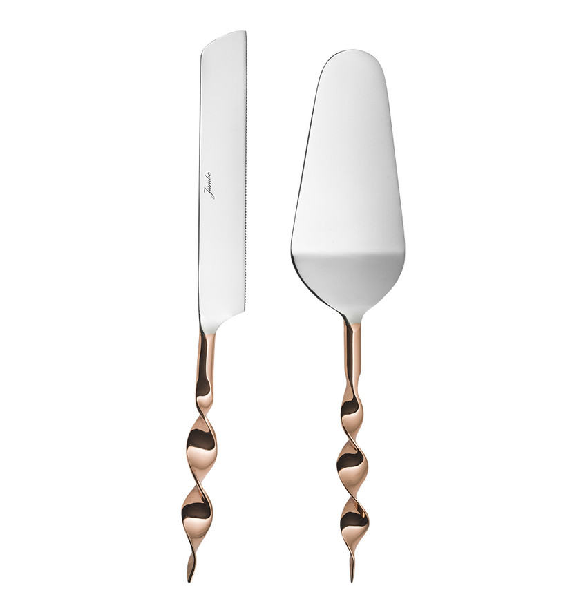 Jumbo Qe2594b Rose Gold Pasta Servis Cookplus