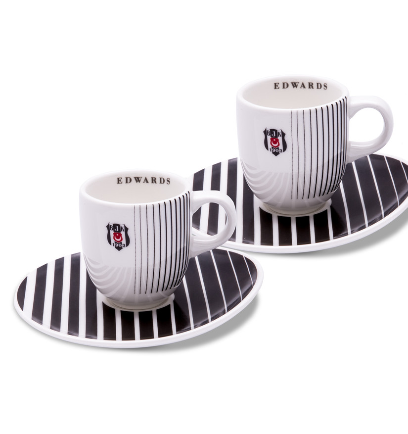 Jumbo Beşiktaş Edwards 2 Kişilik Kahve Fincanı Cookplus