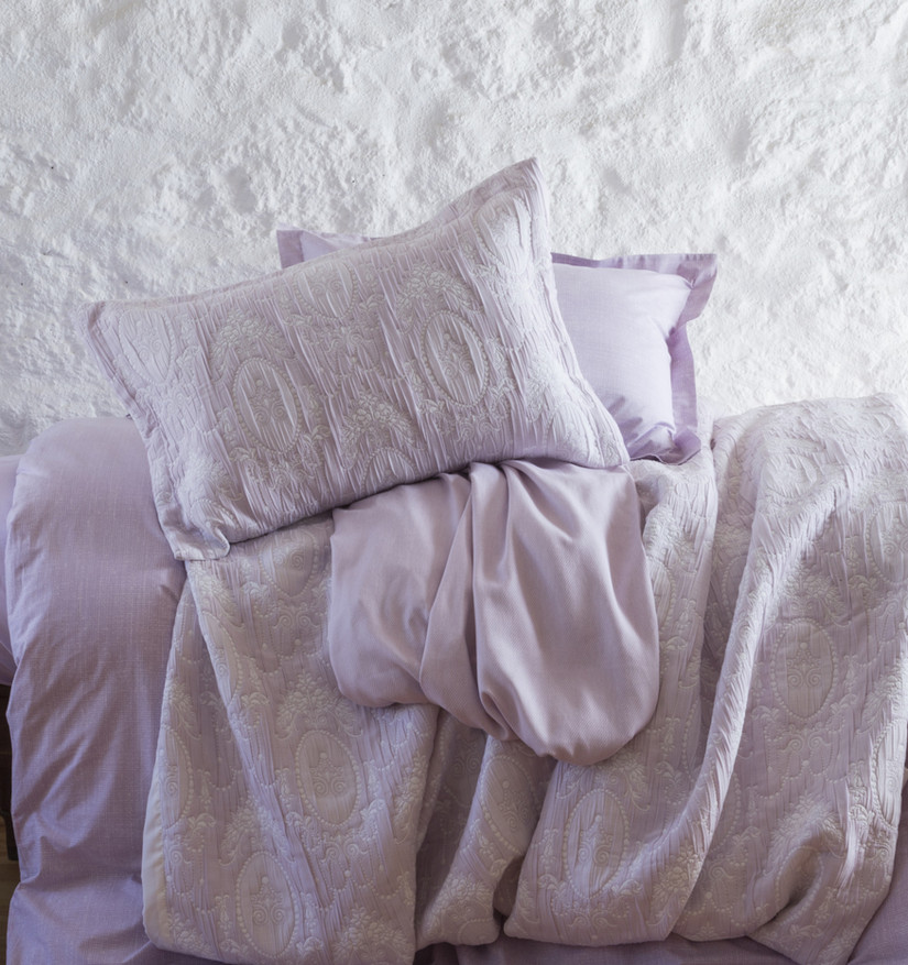 Karaca Home Timeless Lila Nevresim Pike Yatak Örtüsü Set Cookplus