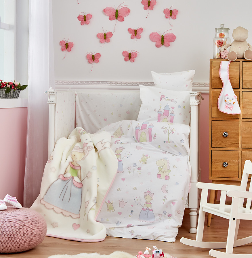 Karaca Home Princes Rnf Bebek Ispanyol Battaniye Karaca